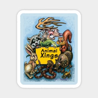 Animal Xings Magnet