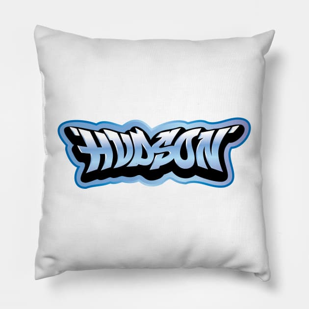 HUDSON Pillow by WildMeART