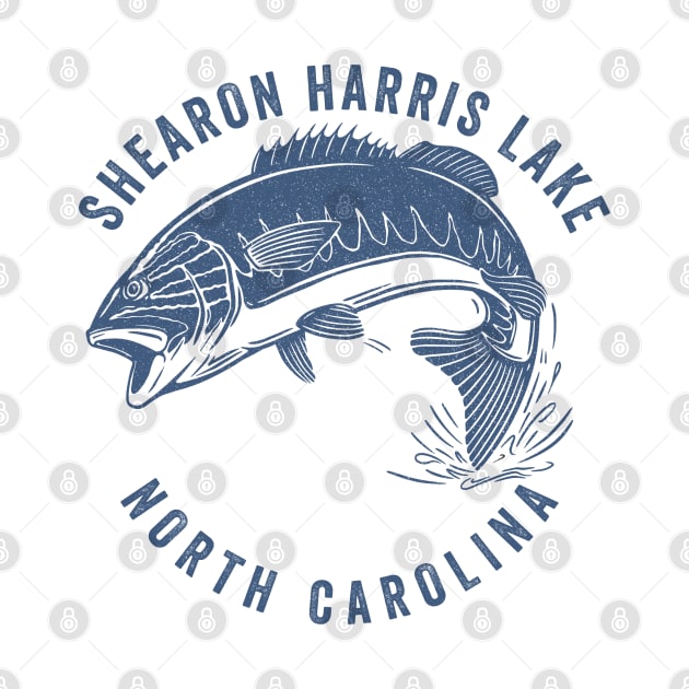 Shearon Harris Lake North Carolina by Eureka Shirts