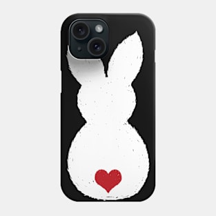 Cute Easter Bunny with Love Heart Hearts Sweet Phone Case