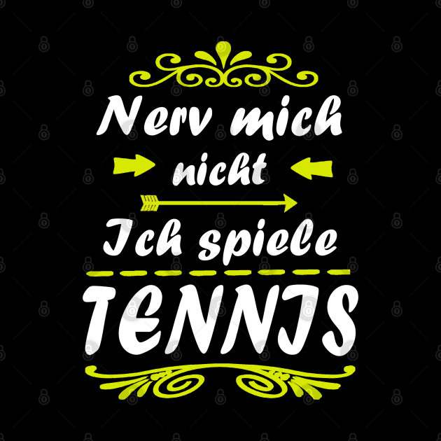 Tennis Sport Tennisschläger Match Platz Ball by FindYourFavouriteDesign