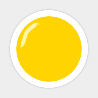 Sunny Side Up Egg Yolk Magnet