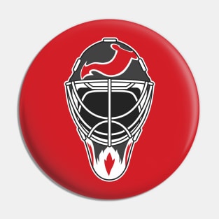 Martin Brodeur New Jersey Goalie Mask Pin