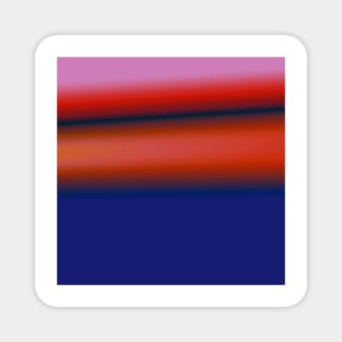 red blue texture art Magnet