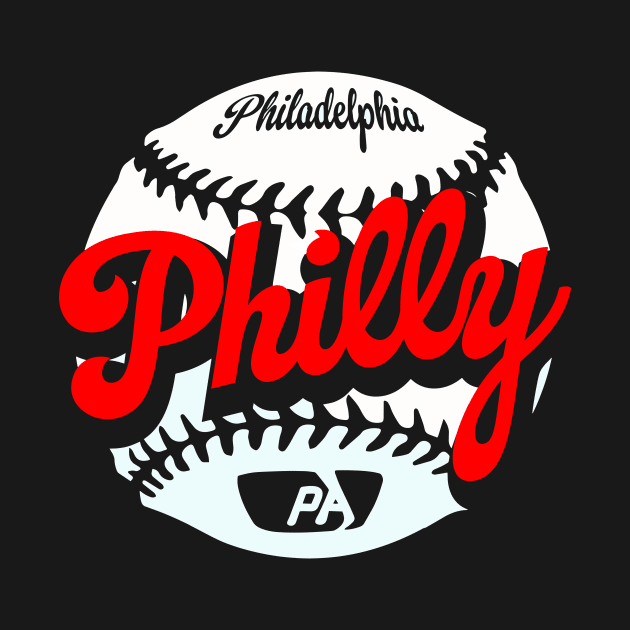 Philly Baseball by Throwzack