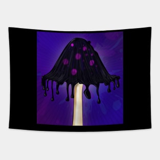 Inky mushroom Tapestry