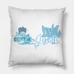 devil bullet colour series Pillow