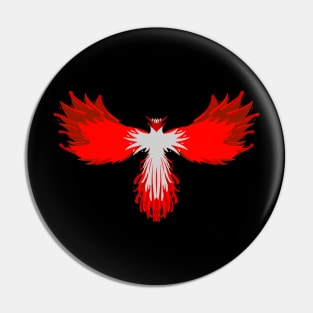 Red Phoenix Pin