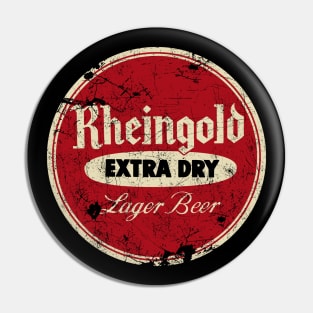 Defunct - Extra Dry Rheingold - Distressed Art Pin