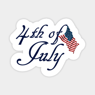 4th of July Magnet