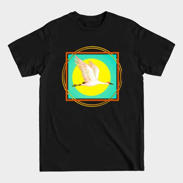 Discover Sand Hill Crane - Bird - T-Shirt