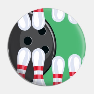 Bowling League Pin