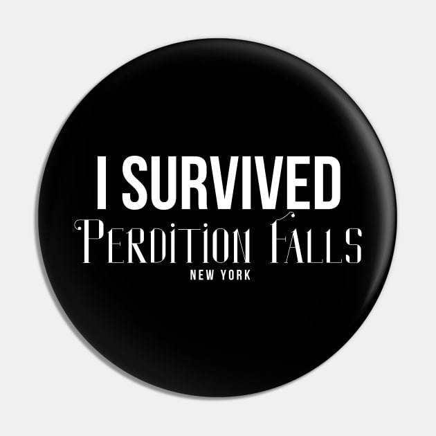 I Survived PF Souvenir Pin by Jessie Thomas