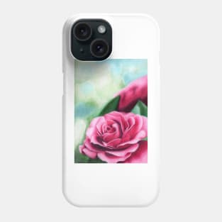 Pink rose Phone Case