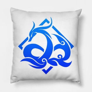 Genshin Impact Neuvillette Emblem Pillow