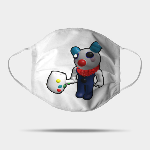 Clowny Roblox Roblox Game Roblox Characters Piggy Roblox Mask Teepublic - roblox images of characters