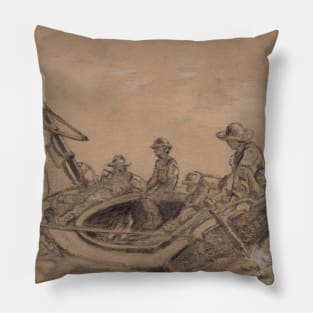 Breezing Up by Winslow Homer Pillow