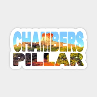 CHAMBERS PILLAR - Northern Territory Sunset Wildflowers Magnet