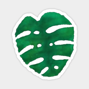 Monstera leaf Magnet