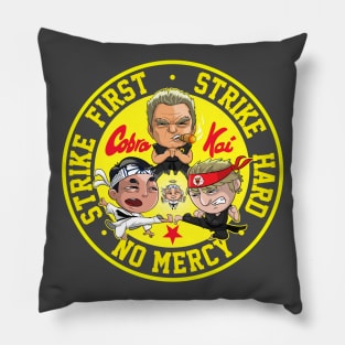 Cute Cobra Kai Circle Pillow