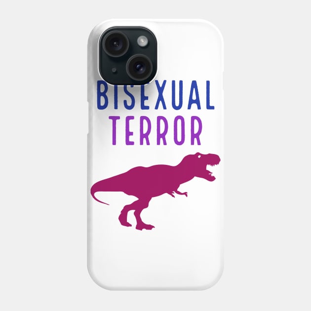 Bisexual Terror Phone Case by Ali Hylton