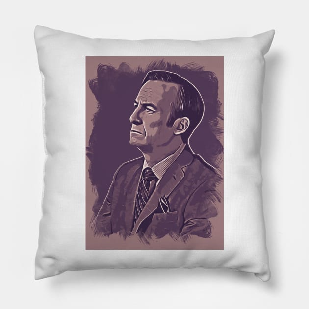 Saul Goodman Poster Art Pillow by Rezronauth