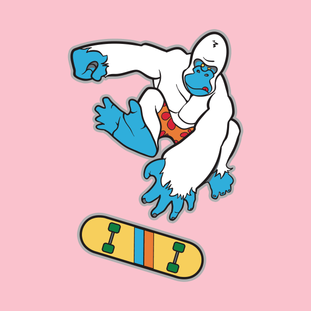 Kick-Flip Yeti by Seventoes