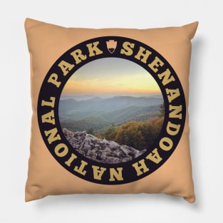 Shenandoah National Park circle Pillow