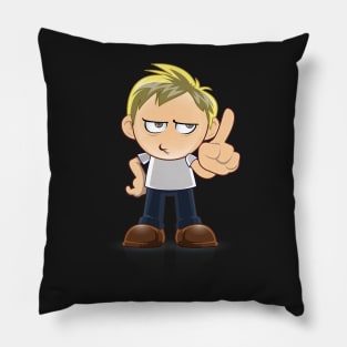 back to school funny kids design Pillow