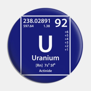 Uranium Element Pin