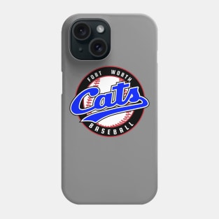 Retro Fort Worth Cats Baseball Phone Case