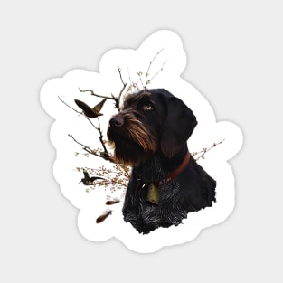 German Wirehaired Pointer Magnet