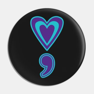 Love can saveSuicide prevention Pin