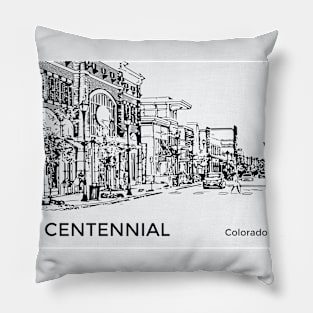 Centennial Colorado Pillow