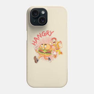 Hangry | Burger on the Run! Phone Case