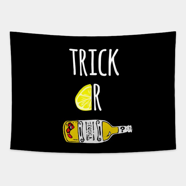 Trick or tequila Tapestry by hoopoe