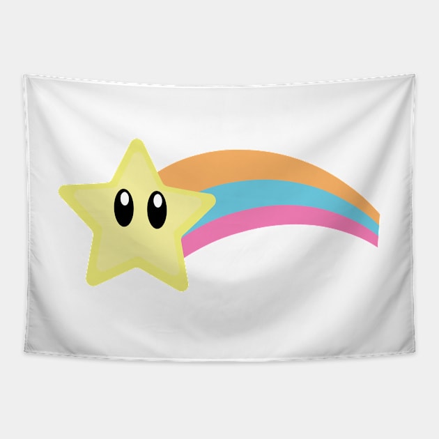 Cute Shooting Star Tapestry by MidnightSky07