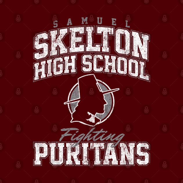 Samuel Skelton High School Fighting Puritans by huckblade