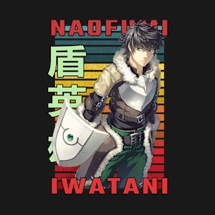 Naofumi Iwatani The Rising Of The Shield Hero Tate No Yusha No Nariagari T-Shirt