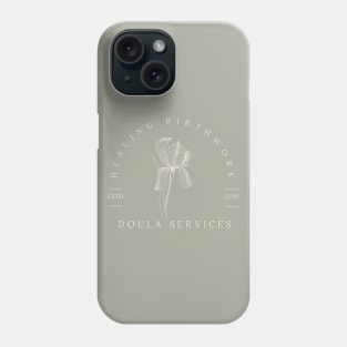 Healing Birthwork Logo White Phone Case