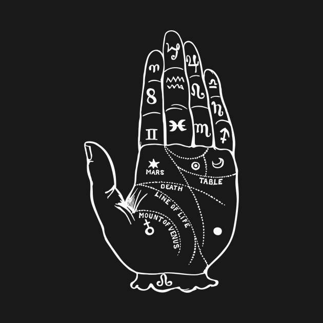 Read My Palm by LefTEE Designs