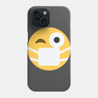 Emotions have no mask - wink Phone Case