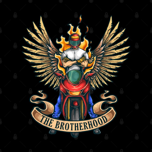 The Brotherhood Biker by busines_night