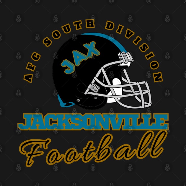 Jacksonville Football Vintage Style by Borcelle Vintage Apparel 