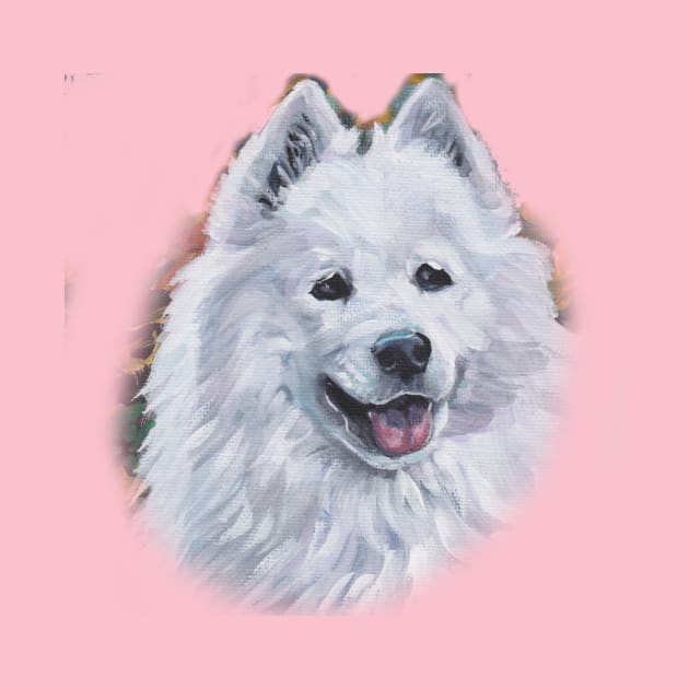 samoyed Fine Art Painting by LASHEPARD