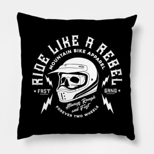 Ride like a Rebel Pillow