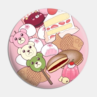 Japanese sweet combo Pin