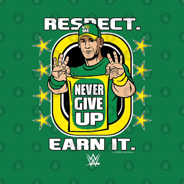 John Cena Respect Earn It Cartoon by Holman