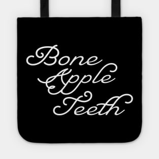 Bone Apple Teeth Tote