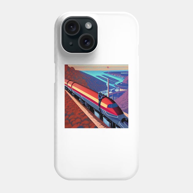 Bullet Train Dream #5 Phone Case by BryanWhipple